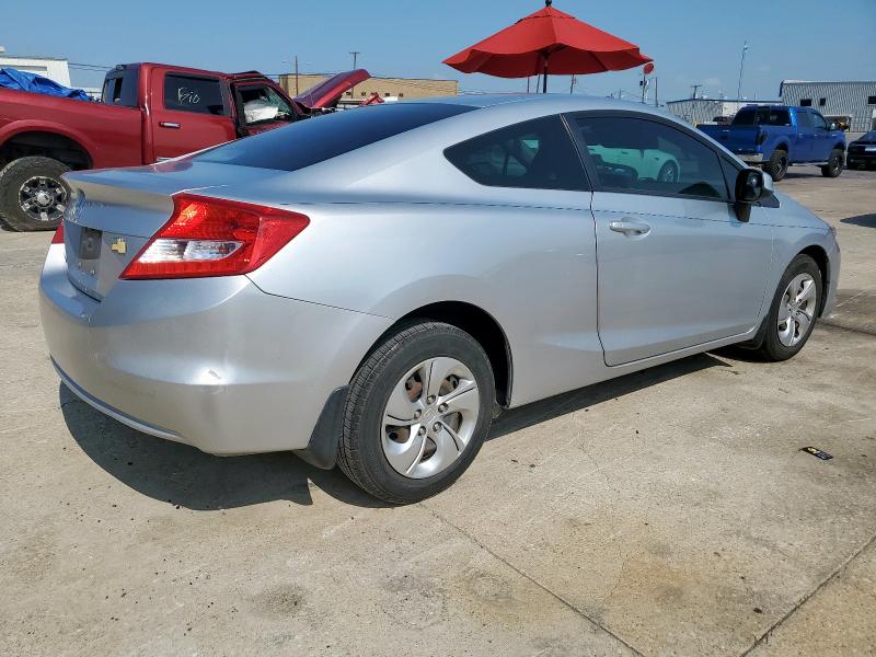 2HGFG3B53DH528246 - 2013 HONDA CIVIC LX SILVER photo 3