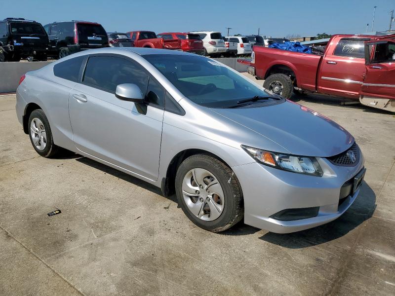 2HGFG3B53DH528246 - 2013 HONDA CIVIC LX SILVER photo 4