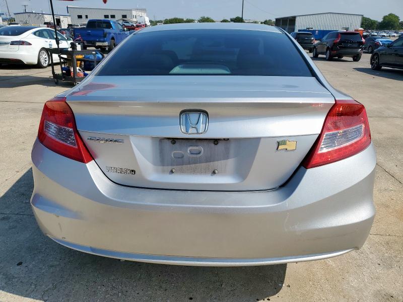 2HGFG3B53DH528246 - 2013 HONDA CIVIC LX SILVER photo 6