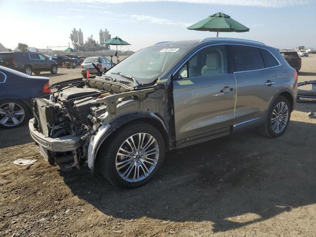 2LMPJ6LP2HBL37593 - 2017 LINCOLN MKX RESERVE Ոսկեգույն լուսանկար 1