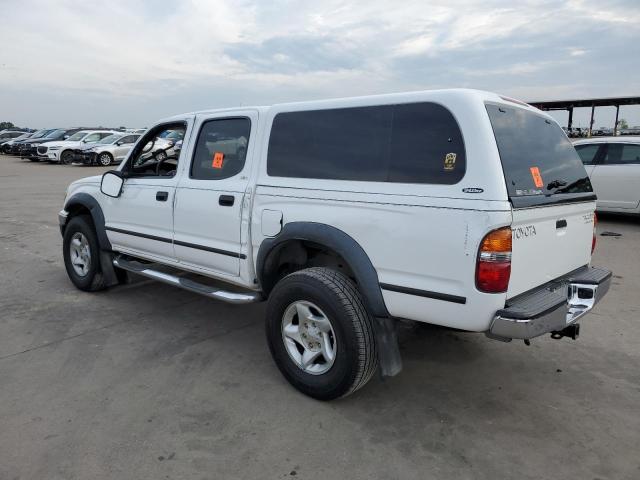 5TEGN92N62Z121051 - 2002 TOYOTA TACOMA DOUBLE CAB PRERUNNER WHITE photo 2