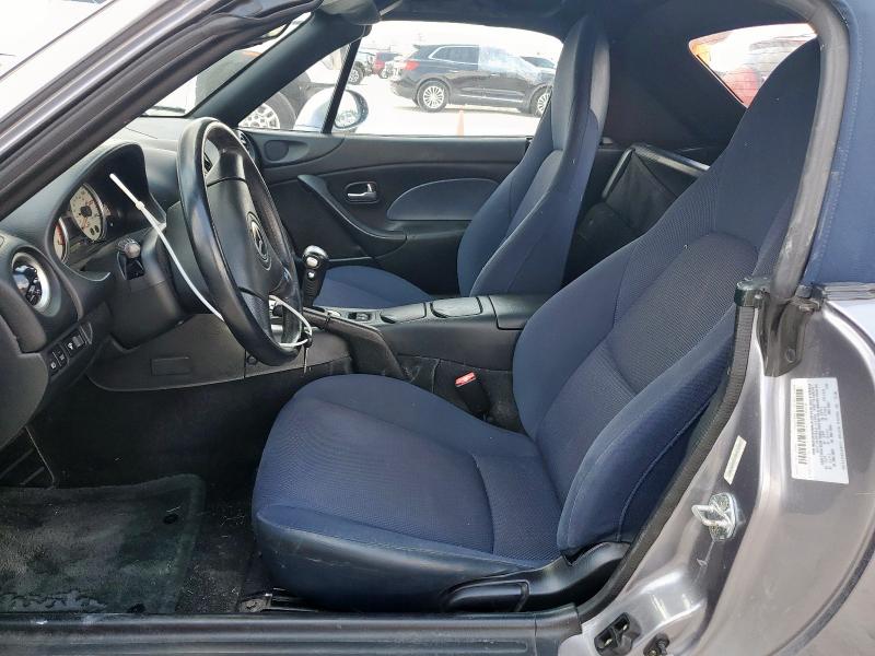 JM1NB353130311221 - 2003 MAZDA MX-5 MIATA BASE SILVER photo 7