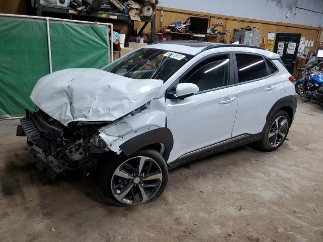 KM8K5CA57LU461968 - 2020 HYUNDAI KONA ULTIMATE WHITE photo 1