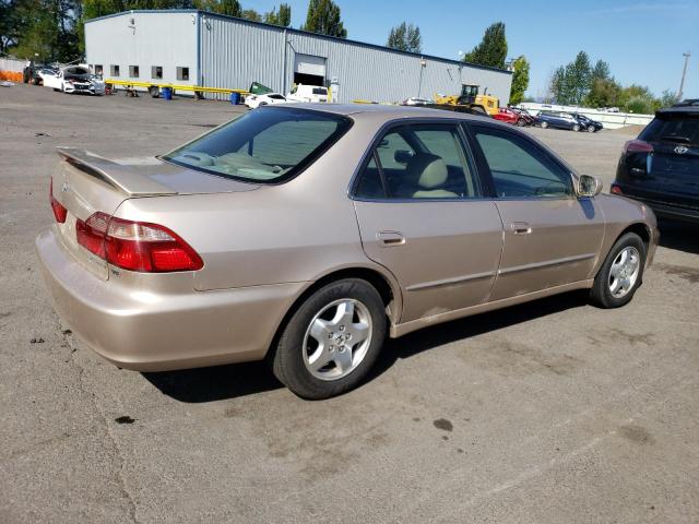1HGCG1652YA001630 - 2000 HONDA ACCORD EX GOLD photo 3