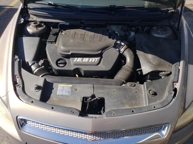 1G1ZK57738F196745 - 2008 CHEVROLET MALIBU LTZ ნაცრისფერი ფოტო 11