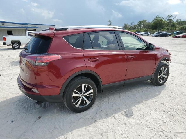 JTMWFREV2JD117106 - 2018 TOYOTA RAV4 ADVENTURE BURGUNDY photo 3