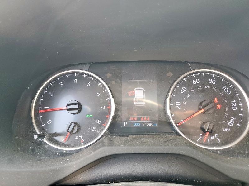 JTMW1RFV3KD025601 - 2019 TOYOTA RAV4 XLE Plata foto 9