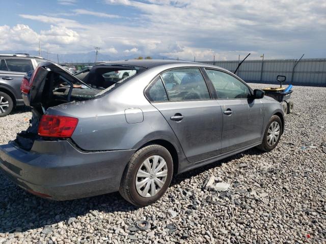 3VW1K7AJ9CM356881 - 2012 VOLKSWAGEN JETTA BASE 灰色 照片 3