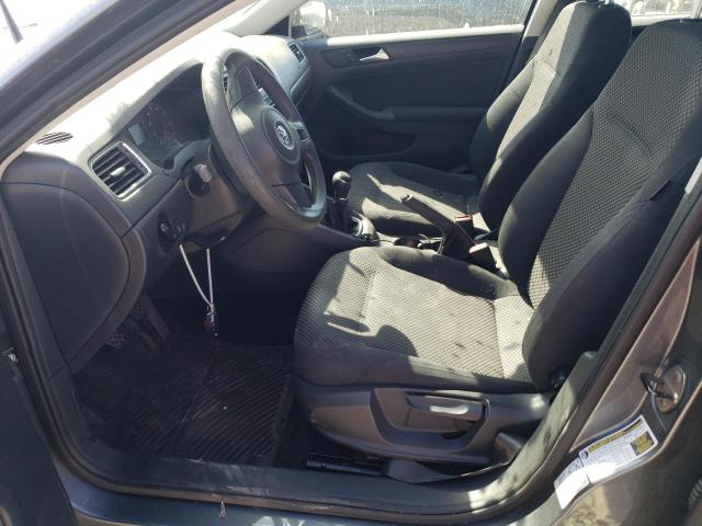 3VW1K7AJ9CM356881 - 2012 VOLKSWAGEN JETTA BASE 灰色 照片 7