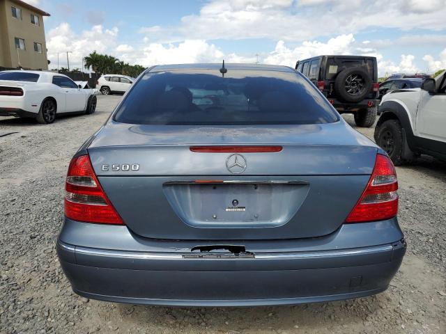 WDBUF70J14A444391 - 2004 MERCEDES-BENZ E 500 BLUE photo 6