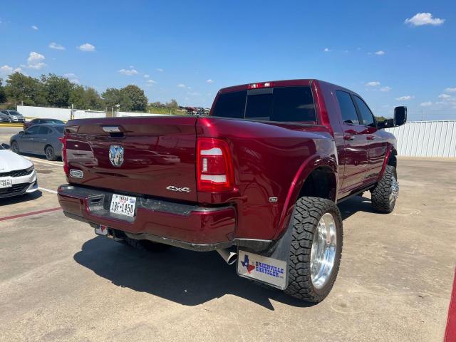 3C63RRNLXNG153702 - 2022 RAM 3500 LONGHORN BURGUNDY photo 4