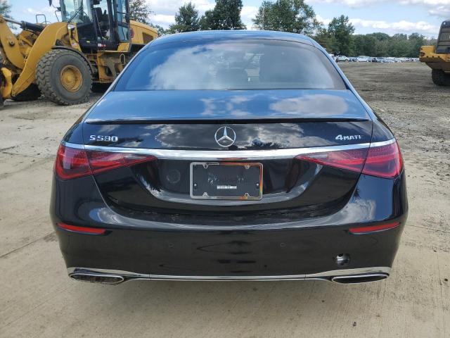 W1K6G7GB7NA141824 - 2022 MERCEDES-BENZ S 580 4MATIC BLACK photo 6