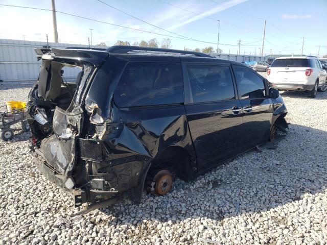 5TDYK3DC2GS739655 - 2016 TOYOTA SIENNA XLE BLACK photo 3