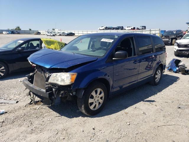 2D4RN4DG9BR790093 - 2011 DODGE GRAND CARA EXPRESS BLUE photo 1