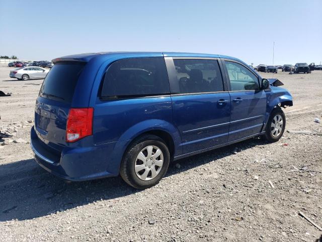 2D4RN4DG9BR790093 - 2011 DODGE GRAND CARA EXPRESS BLUE photo 3