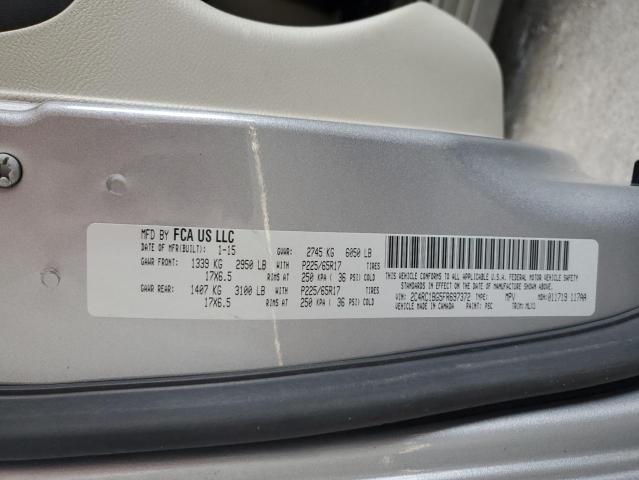 2C4RC1BG5FR697372 - 2015 CHRYSLER TOWN & COU TOURING 银色 照片 12