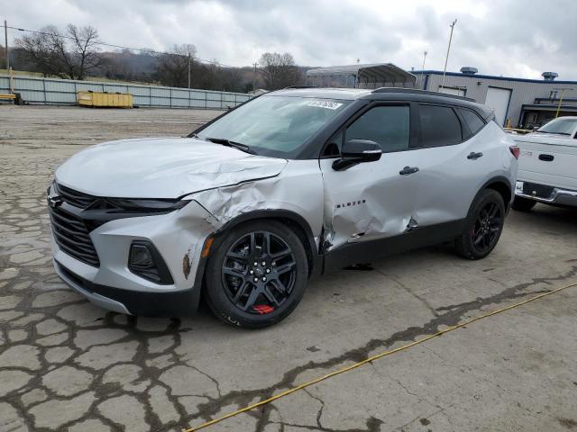 3GNKBJRS4NS157924 - 2022 CHEVROLET BLAZER 3LT SILVER photo 1