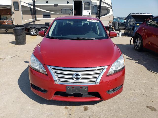 3N1AB7AP8DL658941 - 2013 NISSAN SENTRA S BURGUNDY photo 5