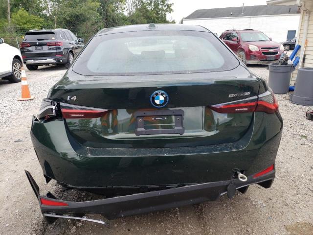 WBY43AW05RFR88679 - 2024 BMW I4 EDRIVE 35 GREEN photo 6