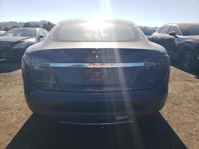 5YJSA1S14EFP62161 - 2014 TESLA MODEL S Grau Foto 6