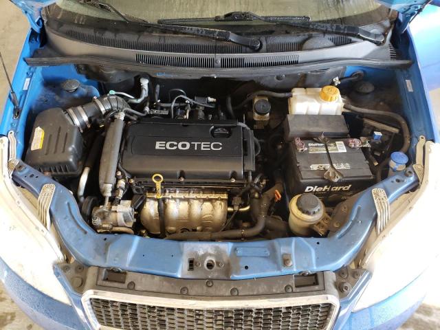 KL1TD6DE5BB132177 - 2011 CHEVROLET AVEO LS 蓝色 照片 11