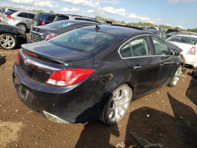 2G4GV5GV1C9138246 - 2012 BUICK REGAL GS BLACK photo 3