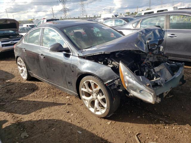 2G4GV5GV1C9138246 - 2012 BUICK REGAL GS BLACK photo 4