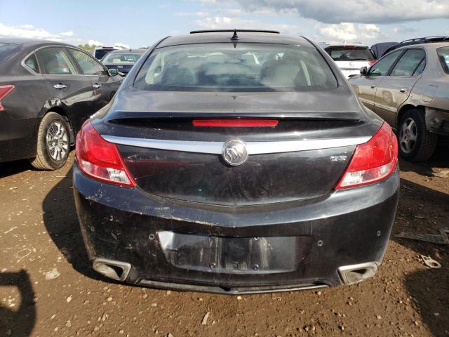 2G4GV5GV1C9138246 - 2012 BUICK REGAL GS BLACK photo 6