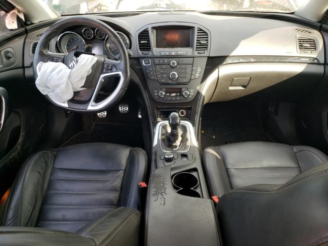 2G4GV5GV1C9138246 - 2012 BUICK REGAL GS BLACK photo 8