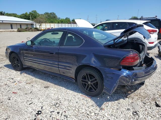 1G2NF12T11M516044 - 2001 PONTIAC GRAND AM SE1 BLUE photo 2