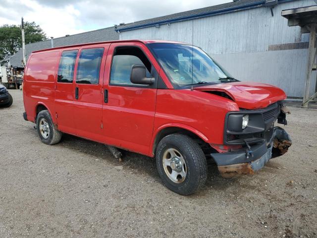 1GCFG15X641184118 - 2004 CHEVROLET EXPRESS G1 RED photo 4