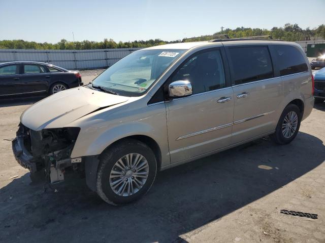 2C4RC1CGXER191730 - 2014 CHRYSLER TOWN & COU TOURING L GOLD photo 1