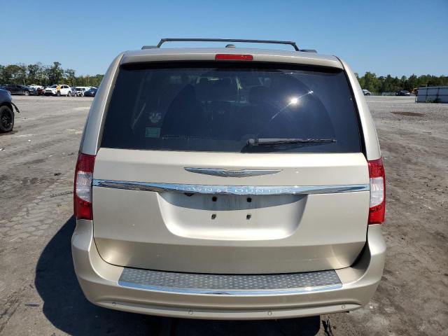 2C4RC1CGXER191730 - 2014 CHRYSLER TOWN & COU TOURING L GOLD photo 6