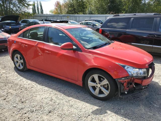 1G1PE5SB5E7326170 - 2014 CHEVROLET CRUZE LT RED photo 4