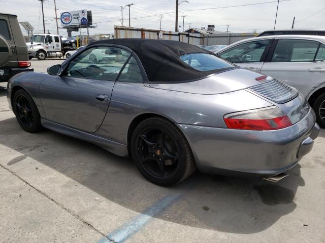 WP0CA29973S651206 - 2003 PORSCHE 911 CARRERA 2 GRAY photo 2