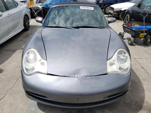 WP0CA29973S651206 - 2003 PORSCHE 911 CARRERA 2 GRAY photo 5