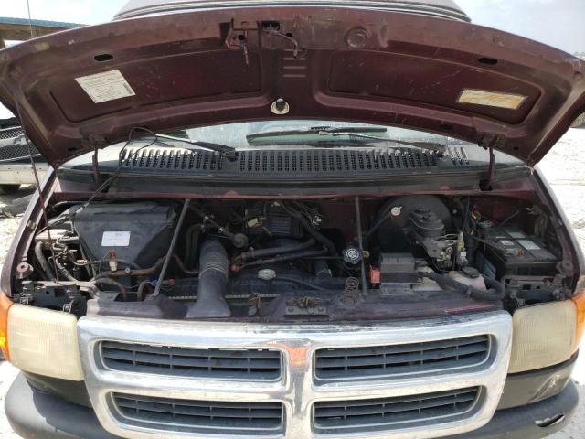 2B6HB21Y8SK560237 - 1995 DODGE 150 RAM B2500 BURGUNDY photo 12