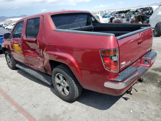 2HJYK16516H524473 - 2006 HONDA RIDGELINE RTL BURGUNDY photo 2