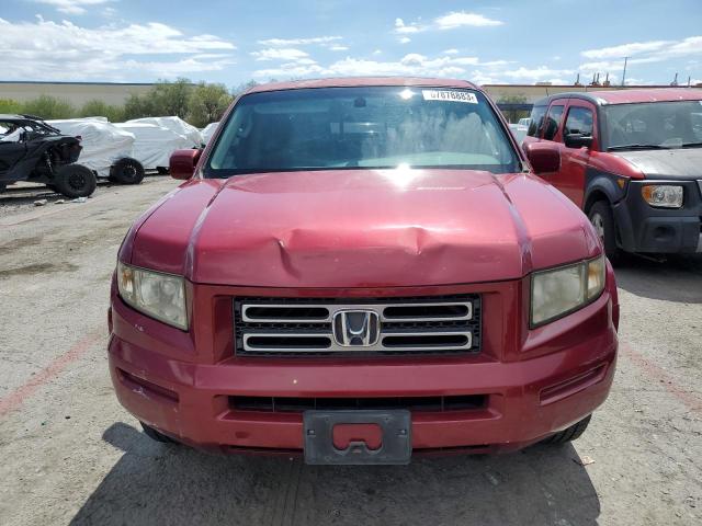 2HJYK16516H524473 - 2006 HONDA RIDGELINE RTL BURGUNDY photo 5