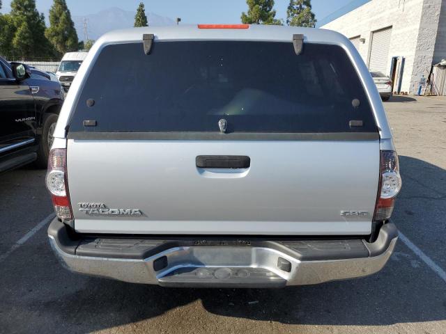 5TFTX4CN2BX006951 - 2011 TOYOTA TACOMA ACCESS CAB ვერცხლისფერი ფოტო 6