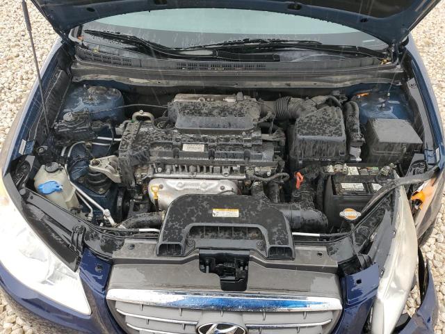 KMHDU46D99U710202 - 2009 HYUNDAI ELANTRA GLS BLUE photo 11