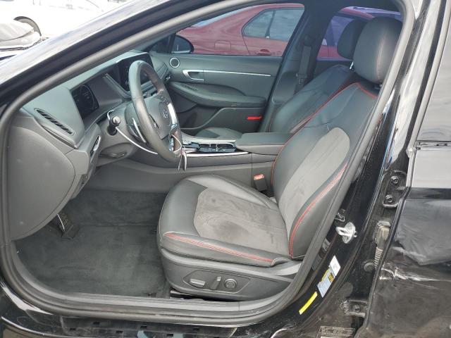 5NPEJ4J29MH062757 - 2021 HYUNDAI SONATA SEL PLUS BLACK photo 7