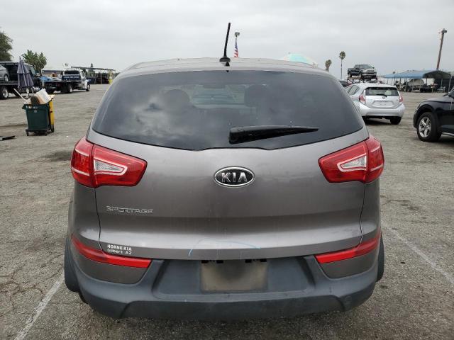 KNDPB3A29C7285366 - 2012 KIA SPORTAGE BASE SILVER photo 6