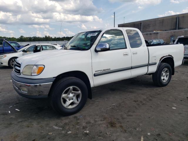 5TBBT4415YS009997 - 2000 TOYOTA TUNDRA ACCESS CAB WHITE photo 1