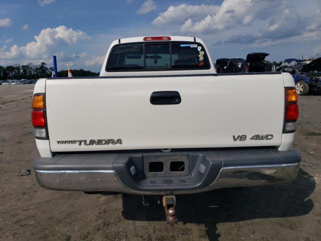 5TBBT4415YS009997 - 2000 TOYOTA TUNDRA ACCESS CAB WHITE photo 6