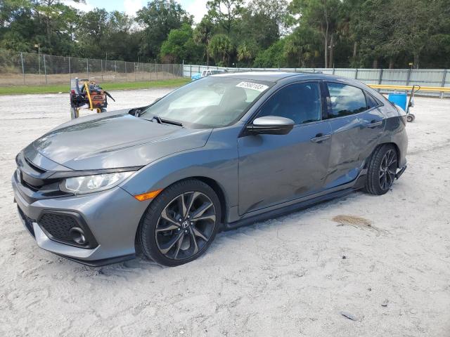 SHHFK7H44HU223190 - 2017 HONDA CIVIC SPORT 灰色 照片 1