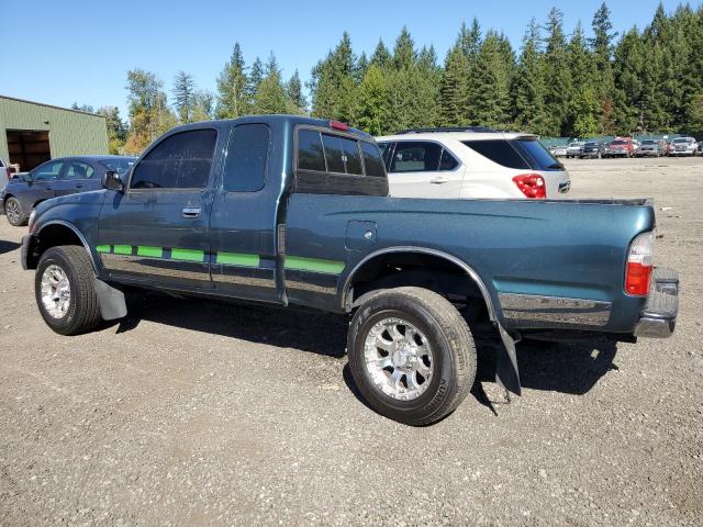 4TASM92N0WZ126031 - 1998 TOYOTA TACOMA XTRACAB PRERUNNER TEAL photo 2