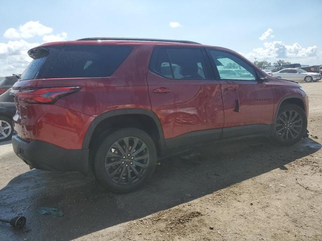 1GNERJKW6NJ103161 - 2022 CHEVROLET TRAVERSE RS RED photo 3