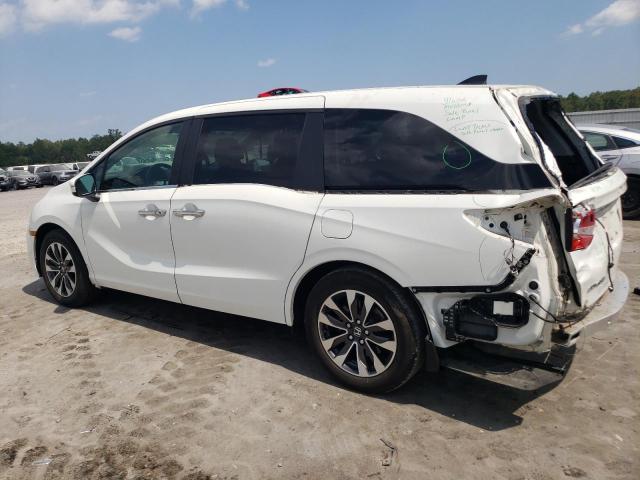 5FNRL6H78MB023133 - 2021 HONDA ODYSSEY EXL WHITE photo 2