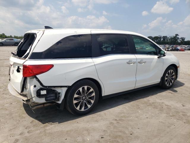 5FNRL6H78MB023133 - 2021 HONDA ODYSSEY EXL WHITE photo 3